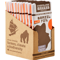 Bio Brazil Dark 70% Sea Salt (10 bars)
