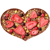 Chocolate Heart | Milk + Strawberries