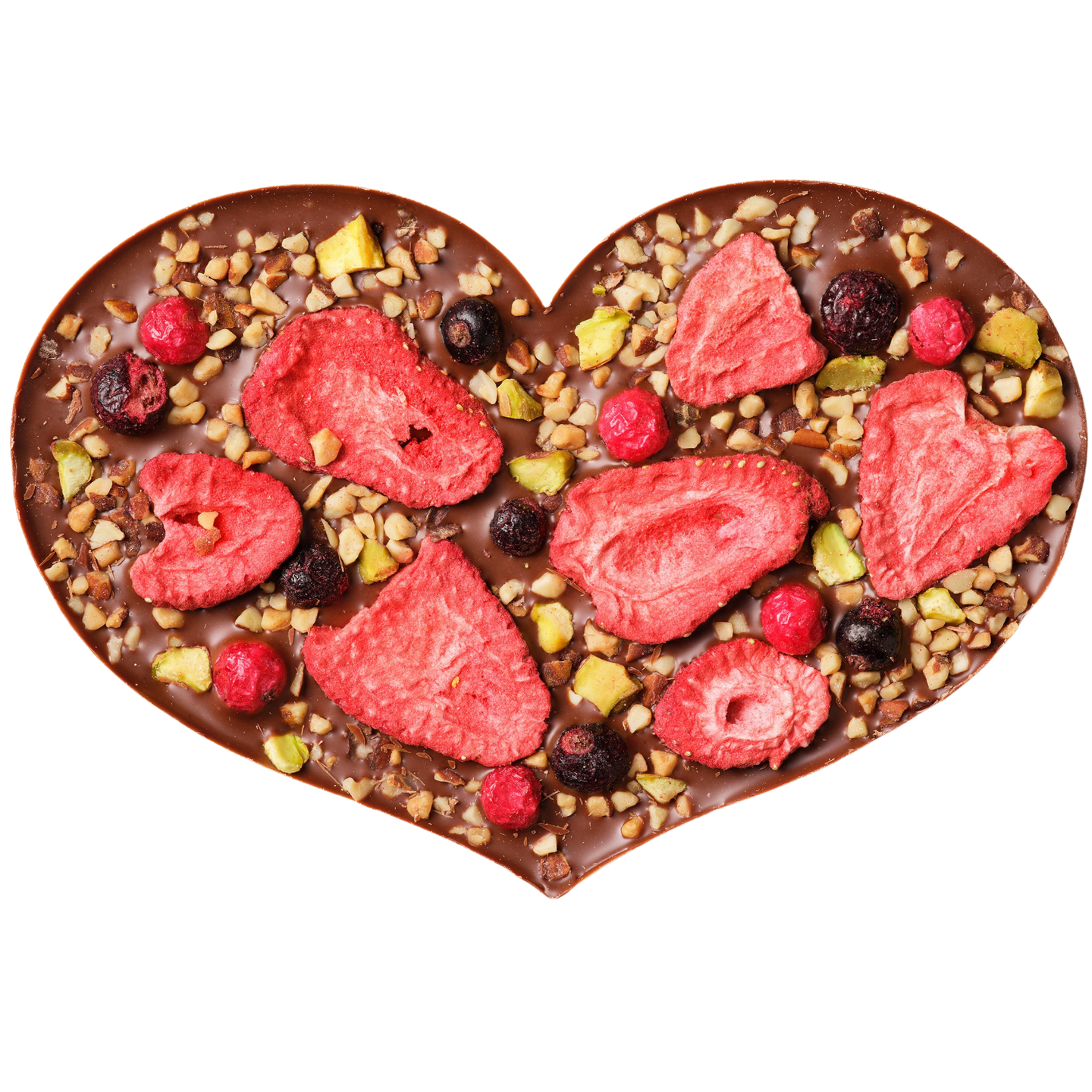 Chocolate Heart | Milk + Strawberries corporate gift