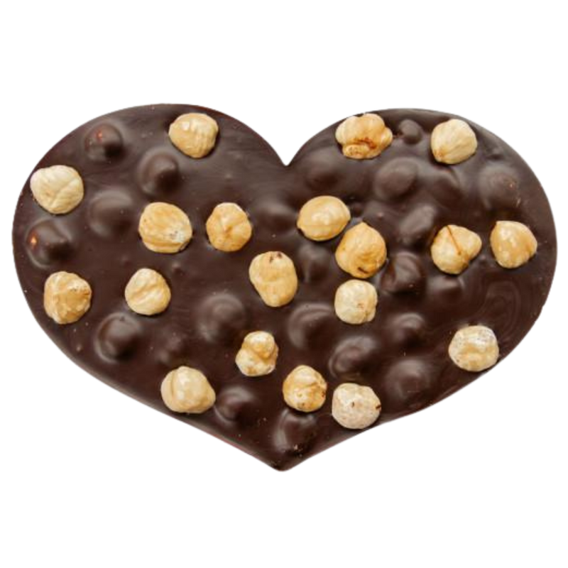 Chocolate Heart | Dark + Hazelnuts corporate gifting