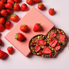 Chocolate Heart | Milk + Strawberries