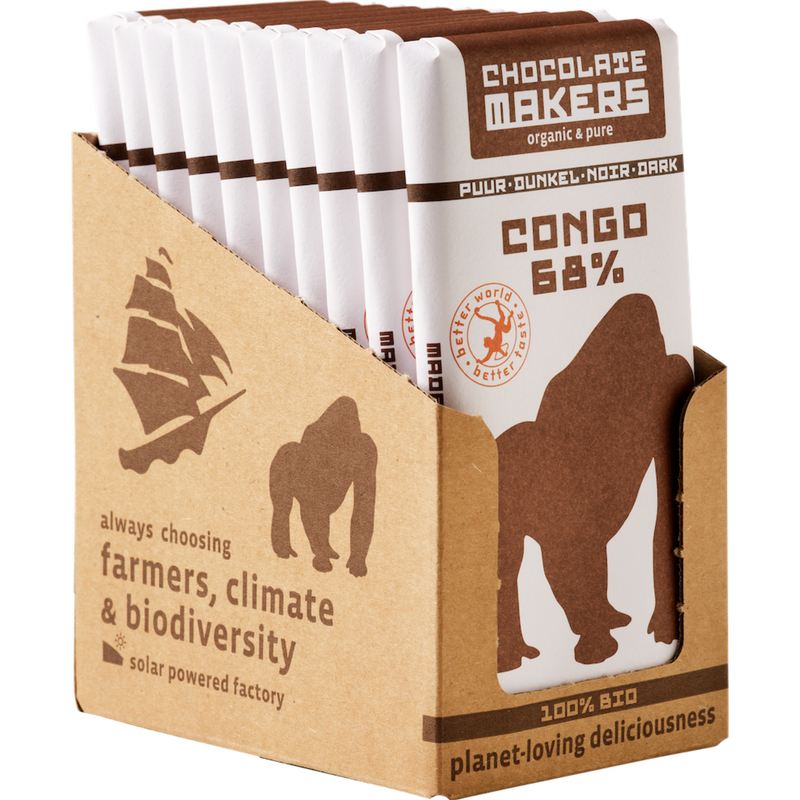 Bio Congo Dark 68%  (10 bars)