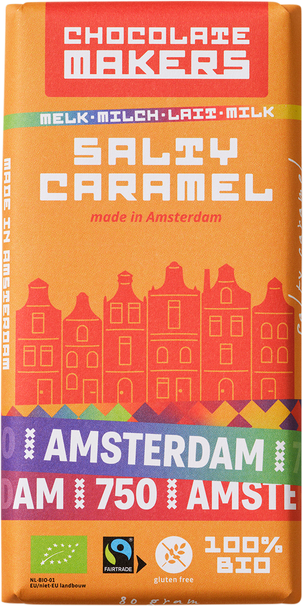 Amsterdam 750 Milk 49% Salty Caramel