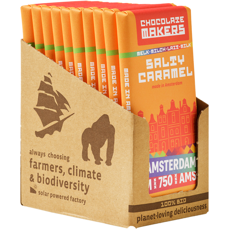 Amsterdam 750 Milk 49% Salty Caramel (10 pcs)