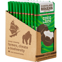 Bio Coco Loco Dark Milk - Roasted Coconut (10 pcs)