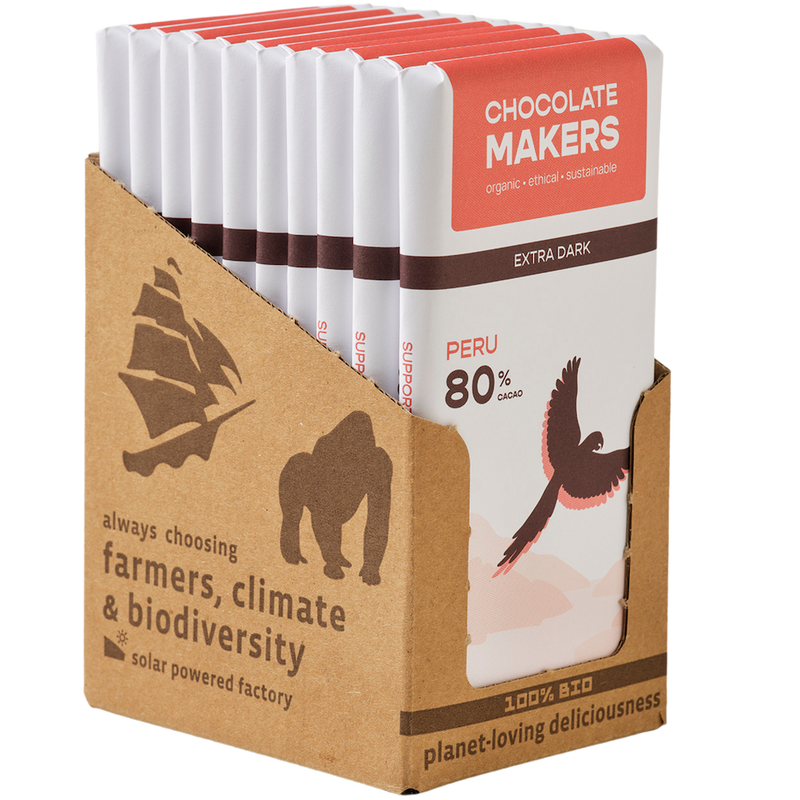 Bio Peru Dark 80% (10 bars)