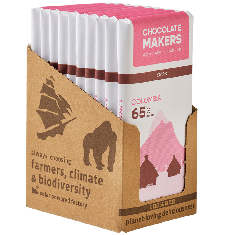 Bio Colombia Dark 65% (10 bars)