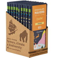 Bio Xmas Colombia Dark 65% Orange (10 bars)