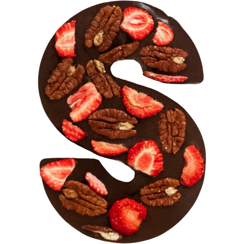 Sint Pecan't Resist | Dark + Strawberries corporate gifting