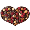 Chocolate Heart | Dark + Raspberries