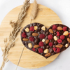Chocolate Heart | Dark + Raspberries