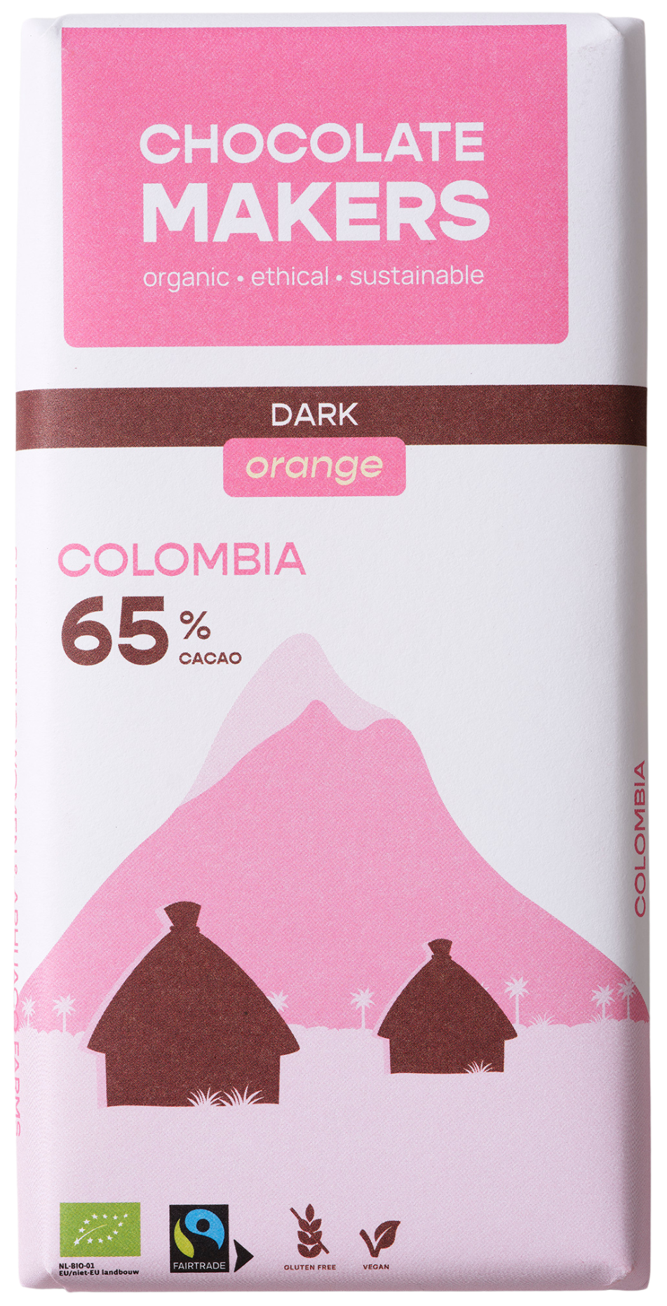 Colombia 65% cacao | Dark Chocolate with Orange – Chocolatemakers