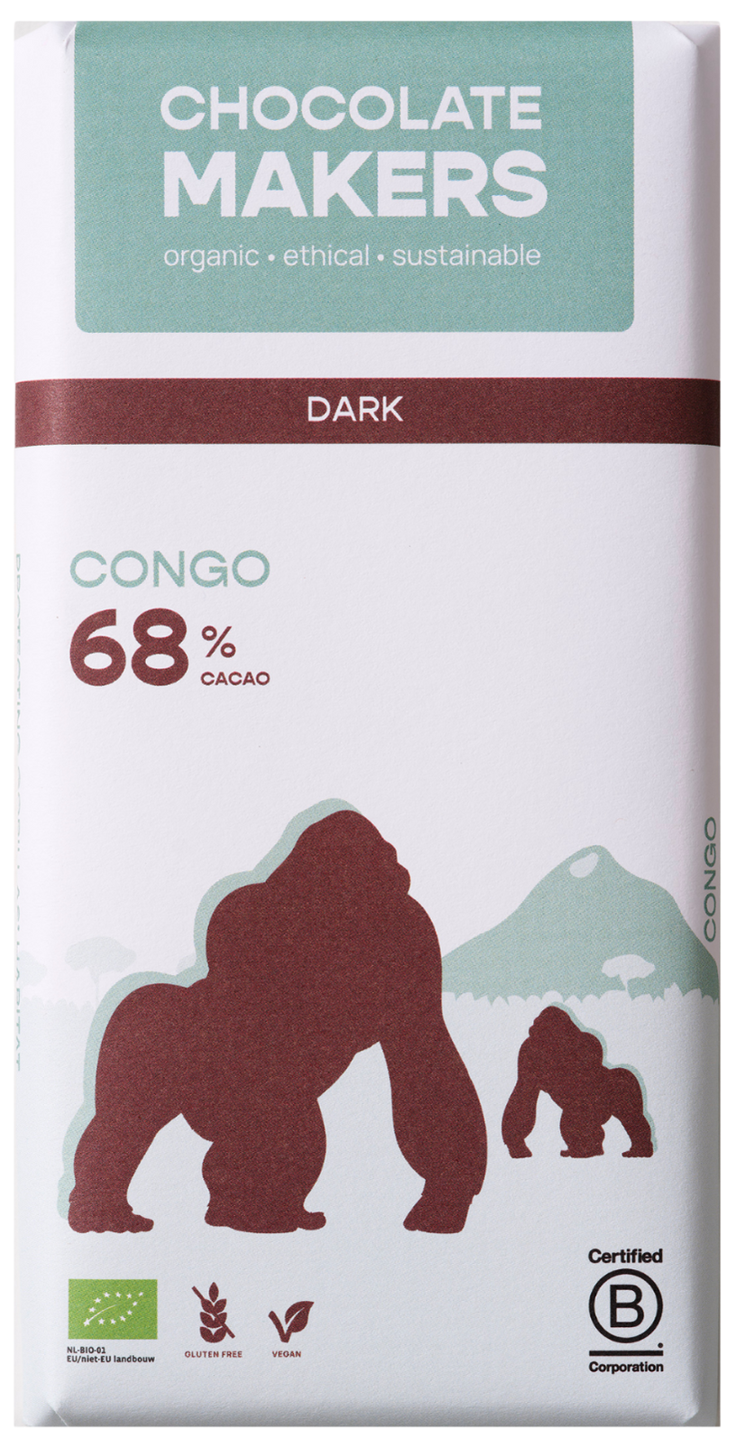 Congo 68% cacao | Dark Chocolate – Chocolatemakers