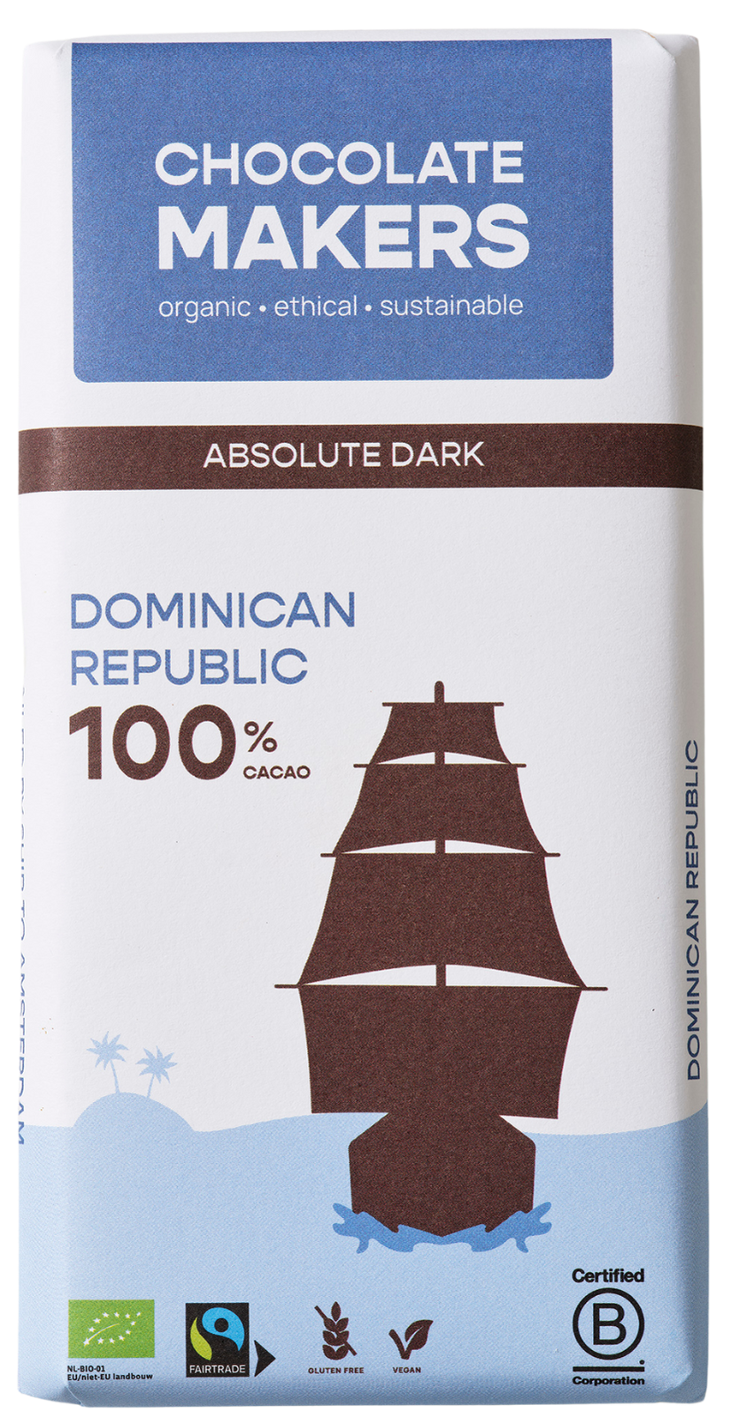 Dominican Republic 100% cacao | Dark Chocolate – Chocolatemakers