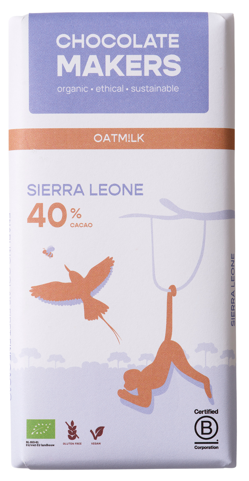 Sierra Leone 40% cacao | Veganistische chocolade