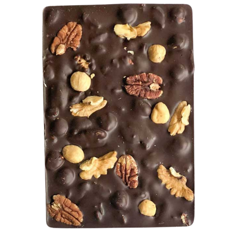 Premium Chocolate Bar| Dark + Nuts corporate gifting