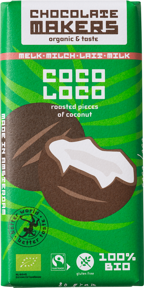 Coco Loco Dark Milk - Roasted Coconut