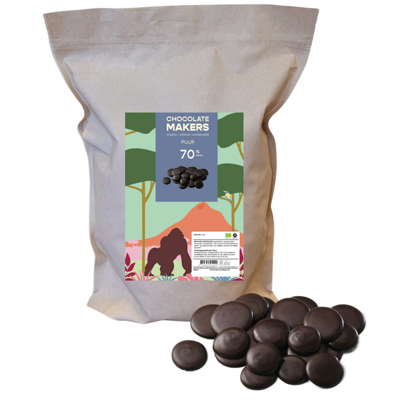 Bio Premium Couverture Dark 70% (2 kg)