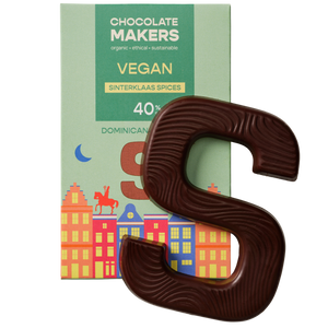 Bio Sintletter vegan 40% Sinterklaas spices (Box of 10)