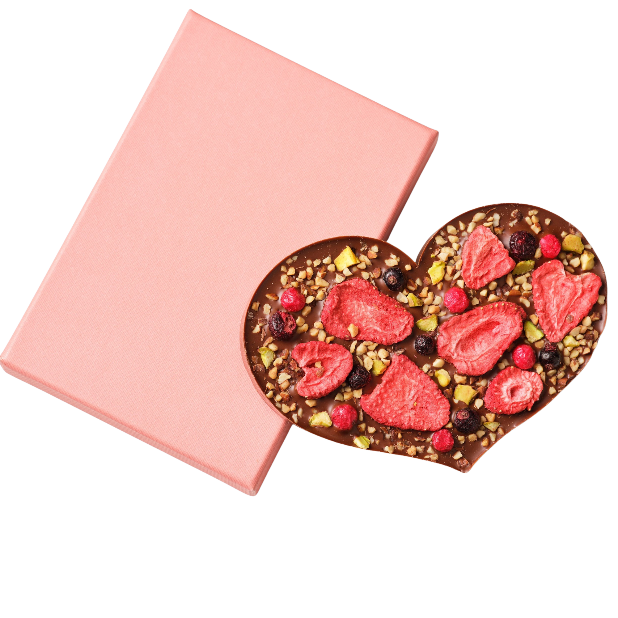 Chocolate Heart | Milk + Strawberries corporate gift