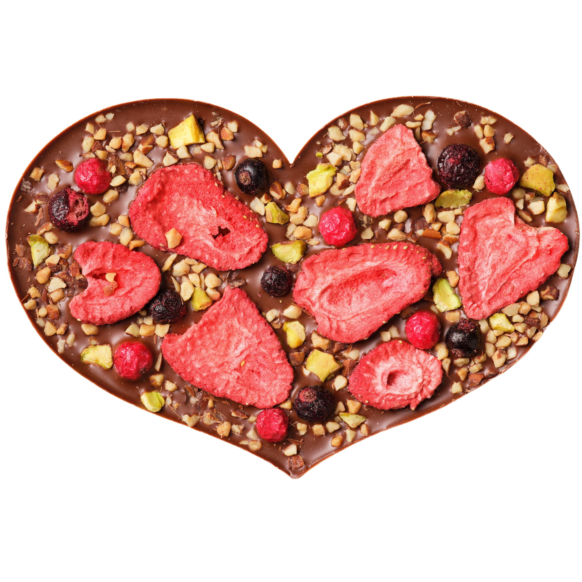 Chocolate Heart | Milk + Strawberries corporate gift