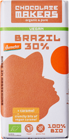 Brazil 30% cacao | Vegan Chocolate with Caramel