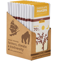 Bio Brazil Dark 70% Sea Salt (10 bars)