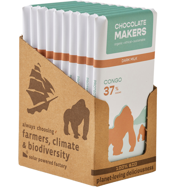 Bio Congo Milk 37% (10 bars)
