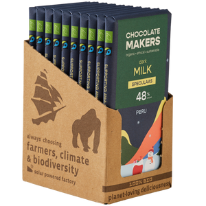 Bio Xmas Peru Milk 48% Speculaas (10 bars)