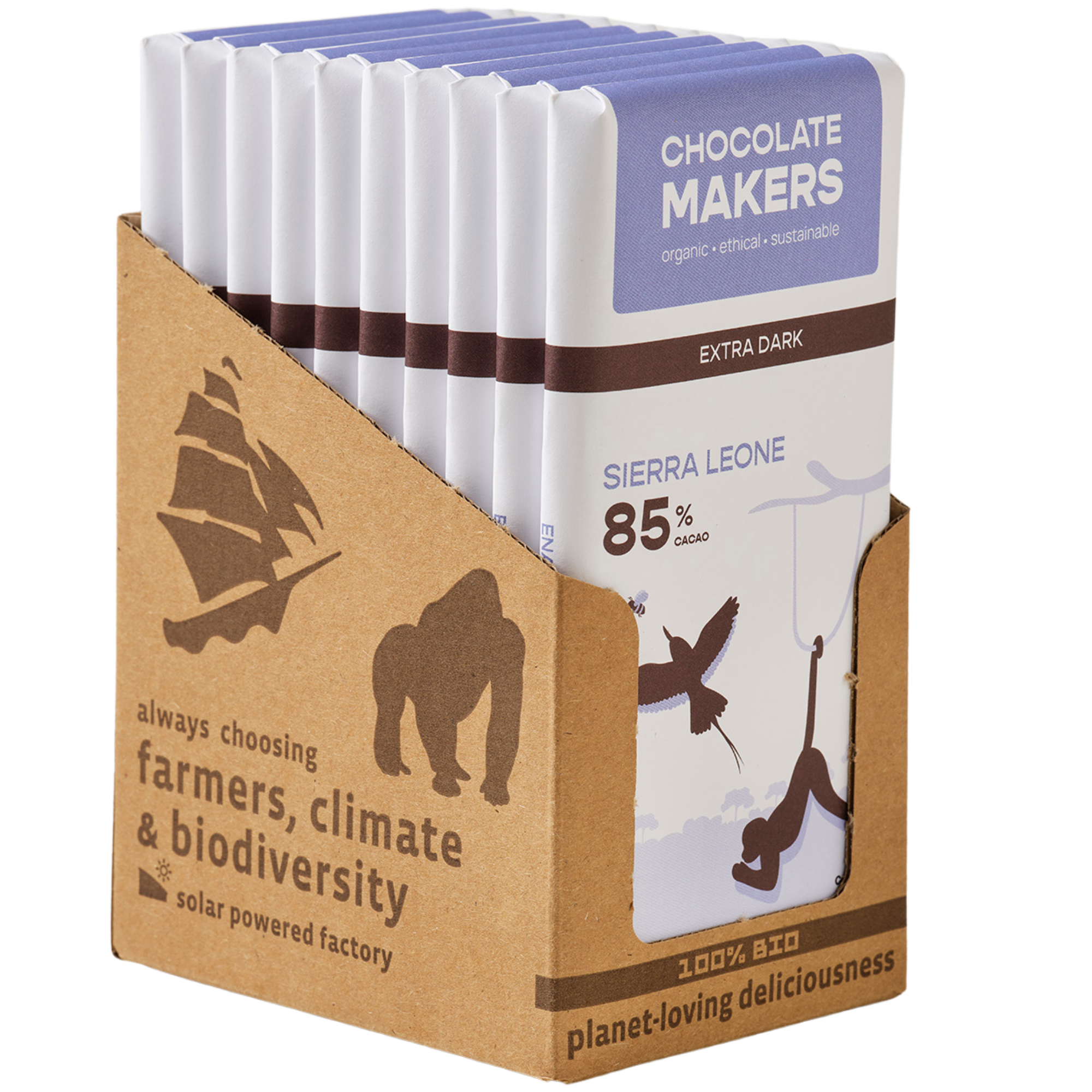 Bio Sierra Leone Dark 85% (10 bars)