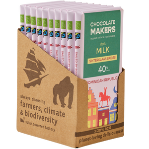 Bio Dom Rep Milk 40% Sinterklaas (10 bars)
