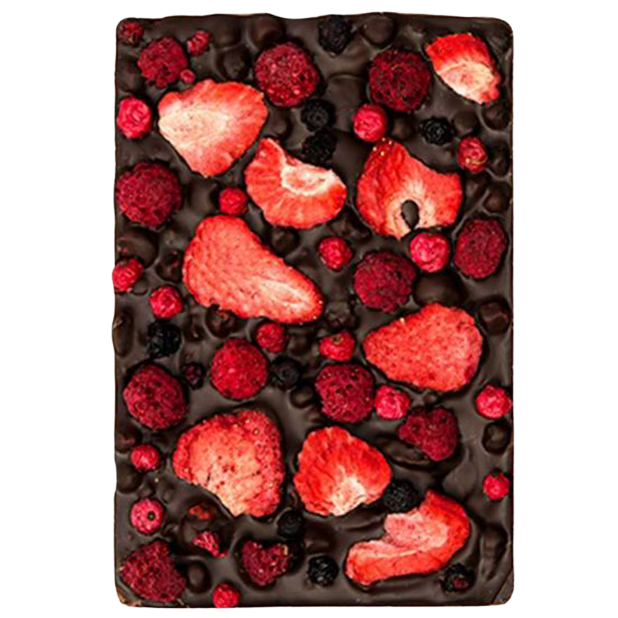 Premium-Schokoladentafel | Dunkle Schokolade + Waldfrüchte | Firmengeschenk