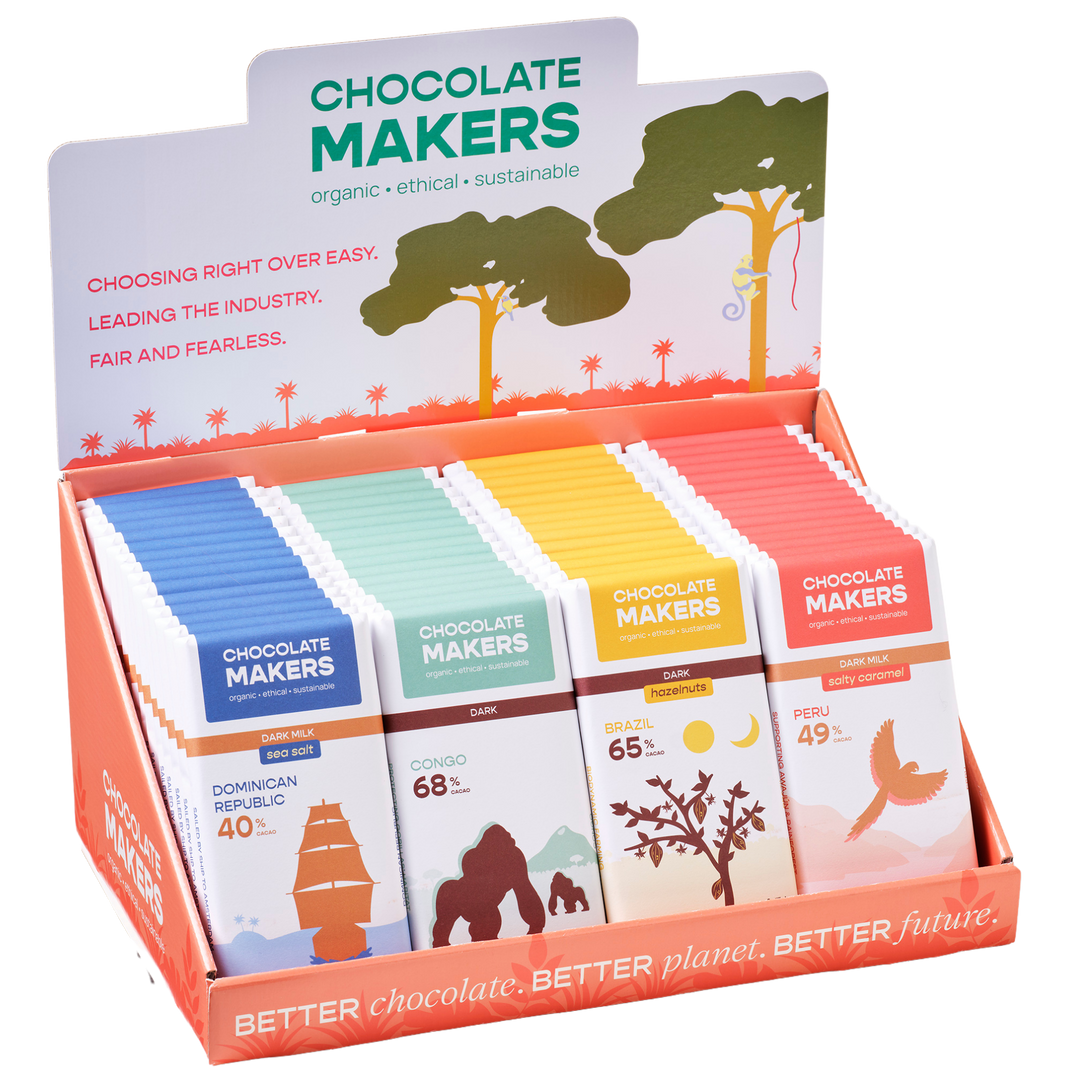 Pick & Mix display (80 bars) – Chocolatemakers