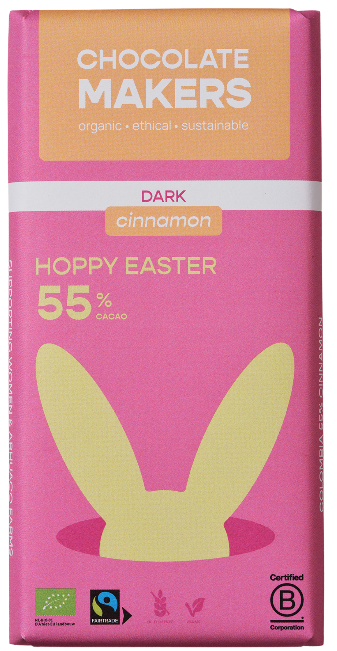 Biologische Hoppy Easter Dark 55% Kaneel (10 repen)