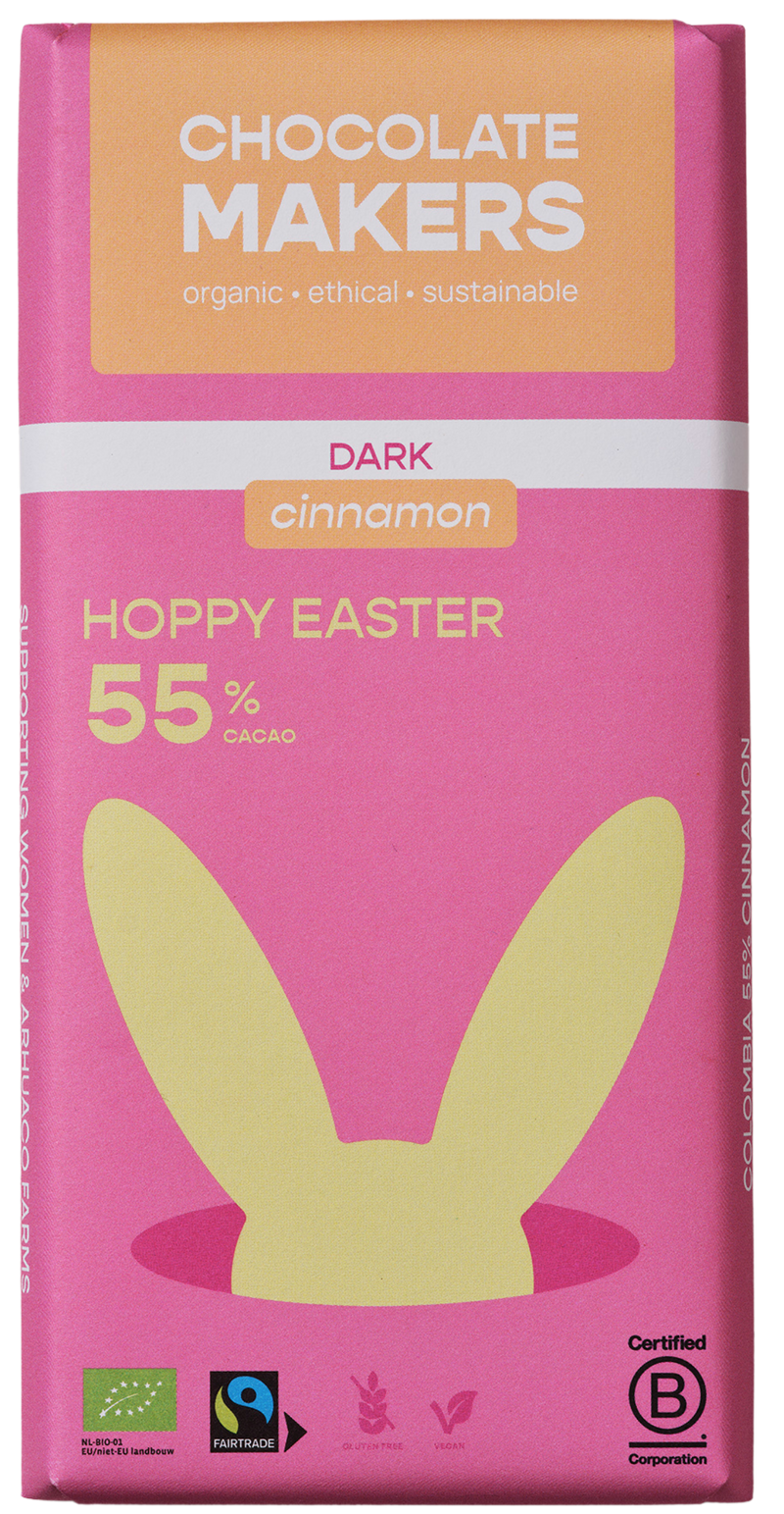 Biologische Hoppy Easter Dark 55% Kaneel (10 repen)