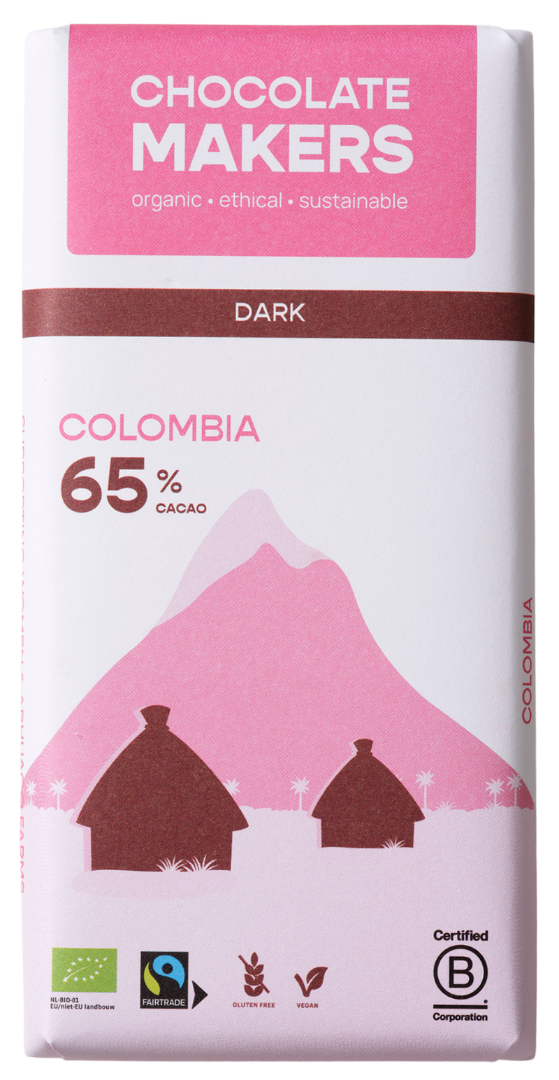 Colombia 65% cacao | Dark Chocolate with Orange