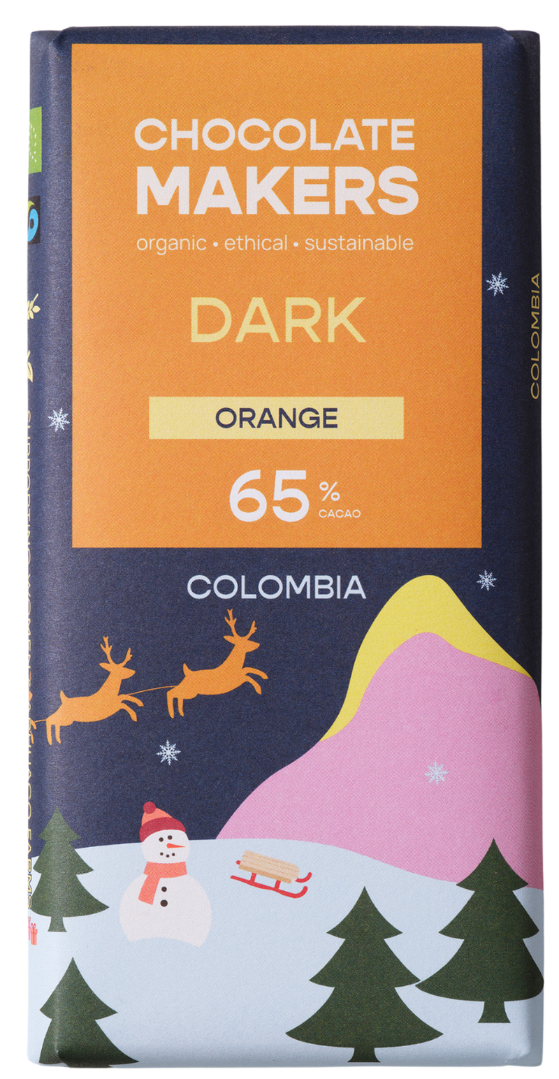 Xmas 65% cacao | Dark Chocolate Orange