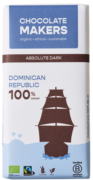 Dominican Republic 100% cacao | Dark Chocolate
