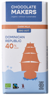 Dominikanische Republik, 40 % Kakao | Milchschokolade mit Meersalz