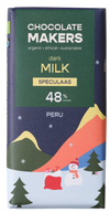 Xmas 48% cacao | Peru Milk Chocolate with Speculaas